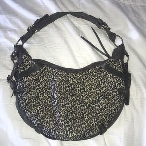 Cheetah print purse